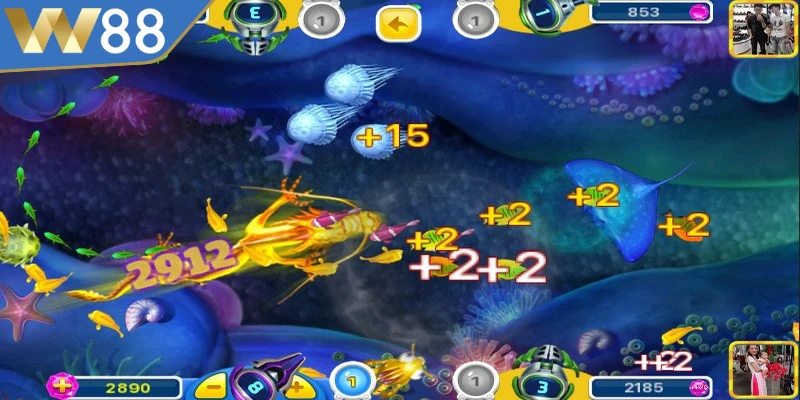 Luôn giữ tâm lý ổn định khi ngắm bắn săn cá 3D sống động