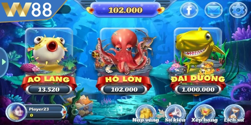 Hack bắn cá online được phát triển và ra mắt với vô số tính năng